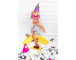 Monster Feesthoedjes 16cm 6st -Feestspullen Winkel monster feesthoedjes 16cm 6st 5