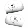 Mr, & Mrs, Autospiegelhoezen 2st