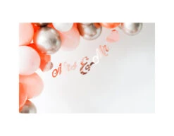 Mr, & Mrs, Letterslinger Rose Goud 1m 6 Mr, & Mrs, Letterslinger Rose Goud 1m -Feestspullen Winkel mr mrs letterslinger rose goud 1m 2