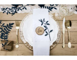 Naamkaarthouders Hout 4,5cm 20st -Feestspullen Winkel naamkaarthouders hout 45cm 20st 3