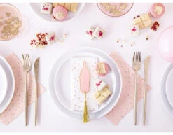 Naamkaartjes Flesje 16cm 6st -Feestspullen Winkel naamkaartjes flesje 16cm 6st 2