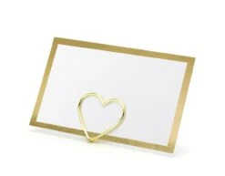 Naamkaartjes Goud Lijst 9,5cm 10st