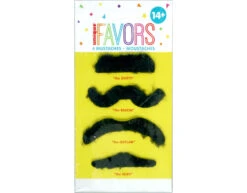 Nep Snorren 8,3cm 4st -Feestspullen Winkel nep snorren 83cm 4st 2