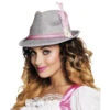 Oktoberfest Tiroler Hoed Roze