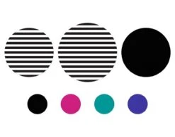 Onderzetters Set Rond Papier 14 Delig