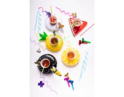 Opblaas Ananas Bekerhouder 27cm -Feestspullen Winkel opblaas ananas bekerhouder 27cm 3