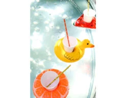 Opblaas Badeend Bekerhouder 20cm -Feestspullen Winkel opblaas badeend bekerhouder 20cm 3