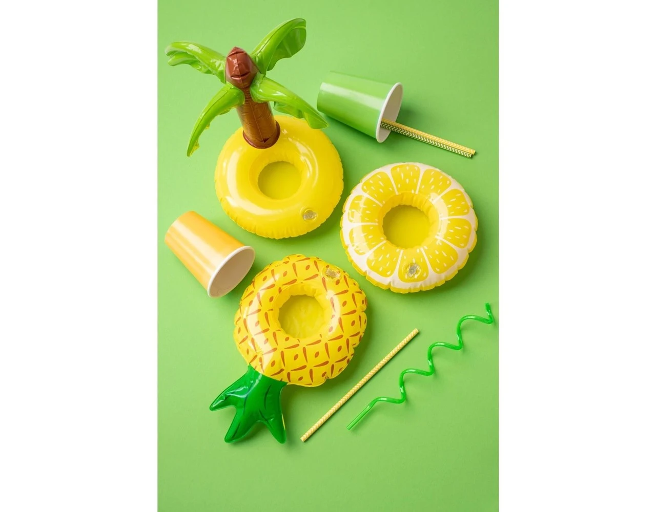 Opblaas Citroen Bekerhouder 17cm 4 Opblaas Citroen Bekerhouder 17cm - Afbeelding 4