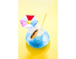 Opblaas Parasol Bekerhouder 22cm -Feestspullen Winkel opblaas parasol bekerhouder 22cm 2