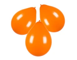 Oranje Ballonnen Latex 30cm 10st
