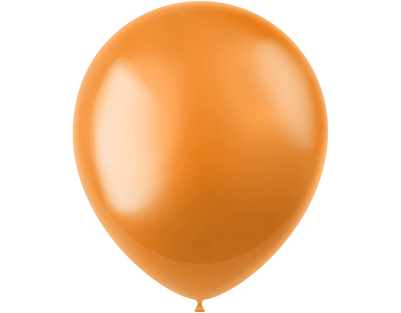 Oranje Ballonnen Metaliic 33cm 50st 1 Oranje Ballonnen Metaliic 33cm 50st