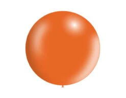 Oranje Reuze Ballon Metallic 60cm
