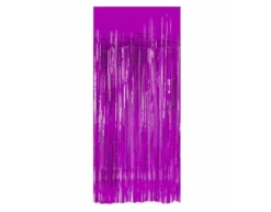 Paars Deurgordijn Folie 2m