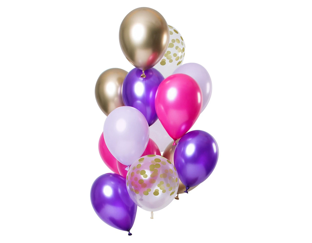 Paarse Ballonnen Set 30cm 12st 1 Paarse Ballonnen Set 30cm 12st
