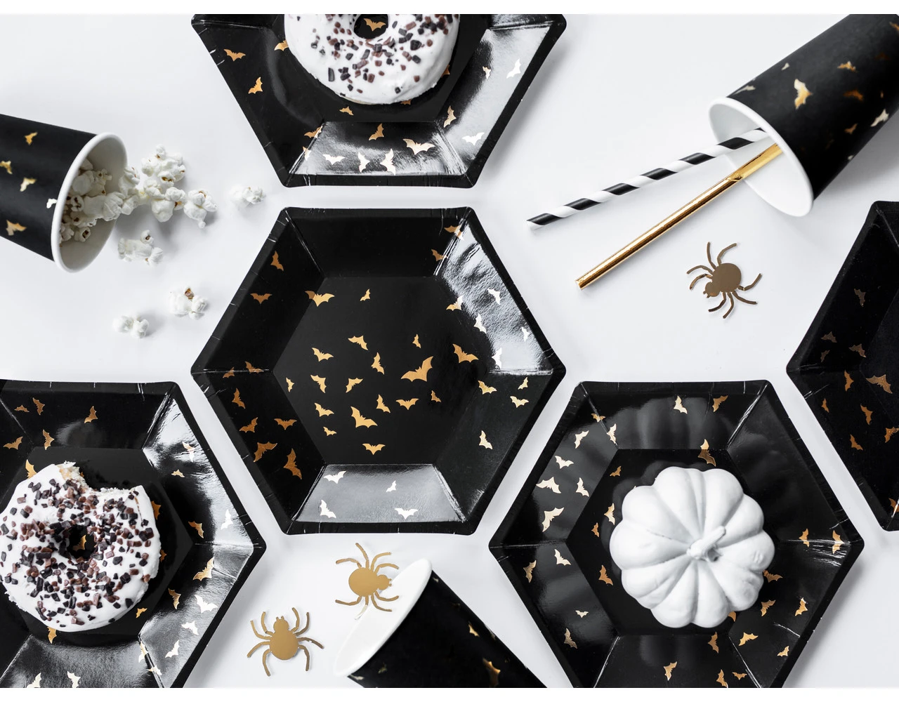 Papieren Rietjes Zwart 19,5cm 10st 6 Papieren Rietjes Zwart 19,5cm 10st - Afbeelding 6