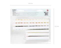 Papieren Waaiers Gekleurd Zomer Set 25-40cm 6 Delig -Feestspullen Winkel papieren waaiers gekleurd zomer set 25 40cm 6 deli 6