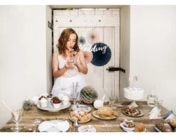 Papieren Waaiers Gekleurde Set 14-38cm 3 Delig 14 Papieren Waaiers Gekleurde Set 14-38cm 3 Delig -Feestspullen Winkel papieren waaiers gekleurde set 14 38cm 3 delig 4