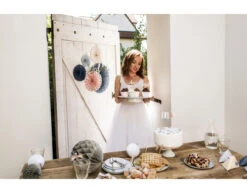 Papieren Waaiers Gekleurde Set 14-38cm 3 Delig 17 Papieren Waaiers Gekleurde Set 14-38cm 3 Delig -Feestspullen Winkel papieren waaiers gekleurde set 14 38cm 3 delig 7