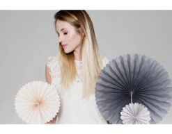 Papieren Waaiers Gekleurde Set 14-38cm 3 Delig 19 Papieren Waaiers Gekleurde Set 14-38cm 3 Delig -Feestspullen Winkel papieren waaiers gekleurde set 14 38cm 3 delig 9