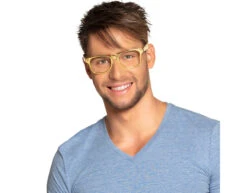 Partybrillen Goud Set 3 Delig