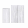 Partycurtain 100x240cm Flame Retardent White