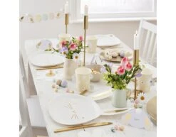 Pasen Ballonnen Konijn Diy 30cm 5st -Feestspullen Winkel pasen ballonnen konijn diy 30cm 5st 3