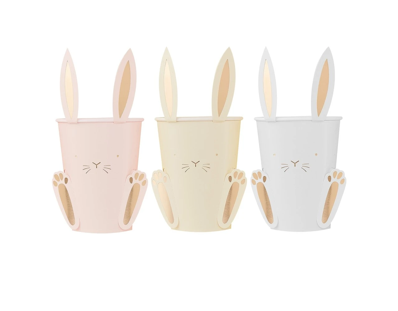 Pasen Bekers Konijn 255ml 8st 1 Pasen Bekers Konijn 255ml 8st