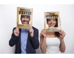 Photobooth Frame Wanted 2st -Feestspullen Winkel photobooth frame wanted 2st 5