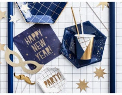 Photobooth Let'S Celebrate Goud 8st -Feestspullen Winkel photobooth lets celebrate goud 8st 4