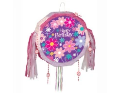Pinata Bloemen Happy Birthday