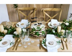 Plaatskaarten Hout 6st -Feestspullen Winkel plaatskaarten hout 6st 7