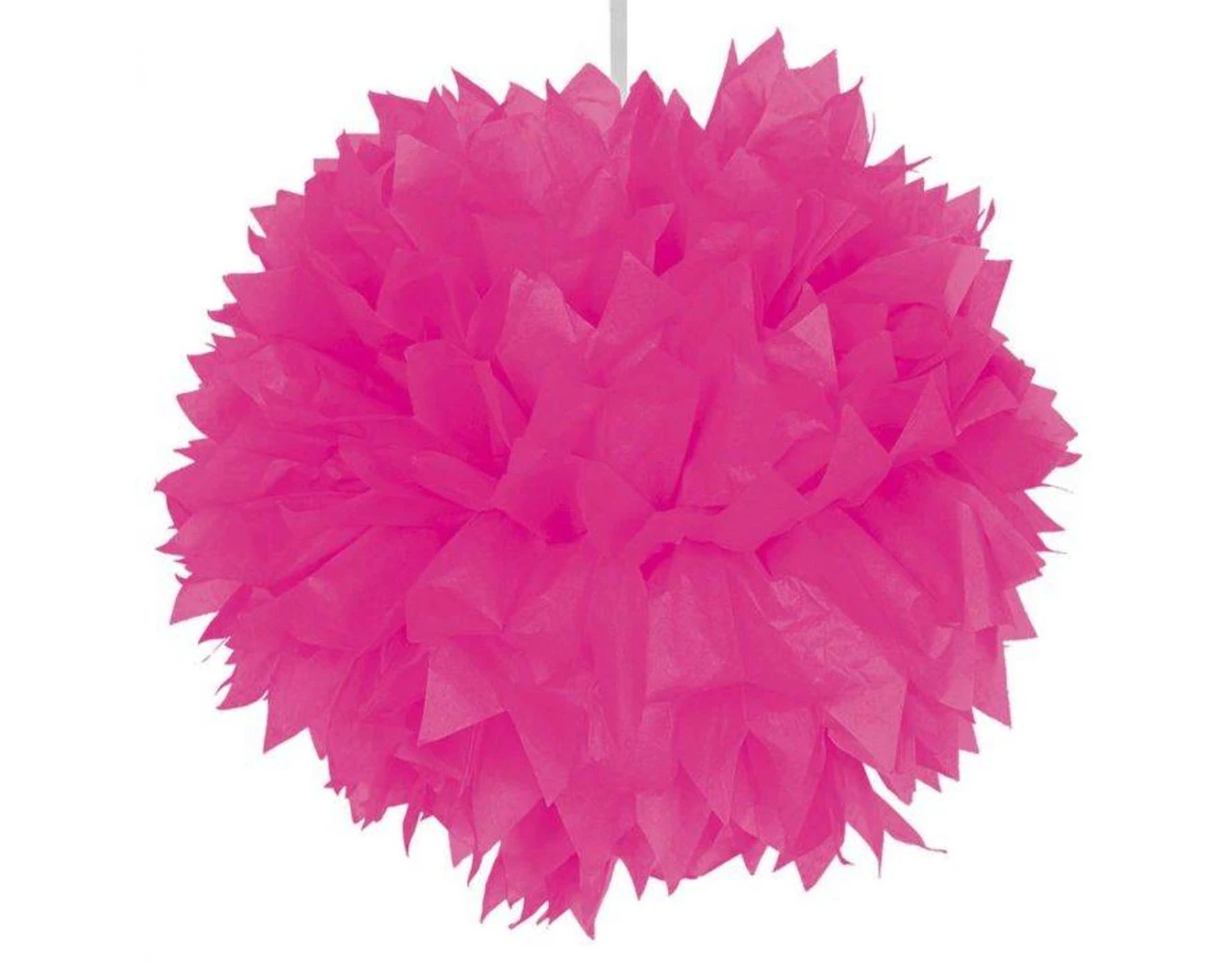 Pompon Fuchsia 30cm 1 Pompon Fuchsia 30cm
