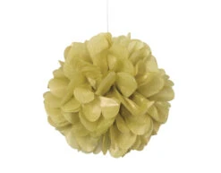 Pompon Goud 20cm 3st