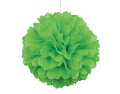 Pompon Lime Groen 40cm