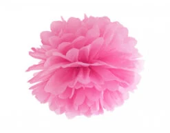 Pompon Roze 35cm