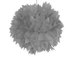 Pompon Zilver 30cm