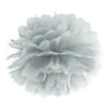 Pompon Zilver 35cm