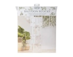 Pop Up Baby Blocks To Fill With White Balloons -Feestspullen Winkel pop up baby blocks to fill with white balloons 2
