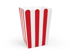 Popcorn Bakjes 12,5cm 6st