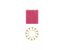 Prinsessen Kaarsjes Party 12st