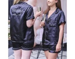 Pyjamas Bridesmaid Black L 6 Pyjamas Bridesmaid Black L -Feestspullen Winkel pyjamas bridesmaid black l 2