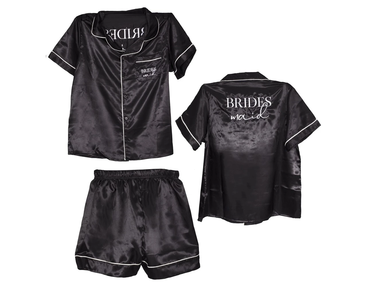 Pyjamas Bridesmaid Black L 1 Pyjamas Bridesmaid Black L