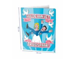 Raambord Bruidspaar 60cm