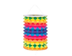 Regenboog Lampionnen 13cm 12st -Feestspullen Winkel regenboog lampionnen 13cm 12st 3