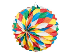 Regenboog Lampionnen Ballon 22cm 12st -Feestspullen Winkel regenboog lampionnen ballon 22cm 12st 2