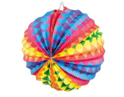 Regenboog Lampionnen Ballon 22cm 12st -Feestspullen Winkel regenboog lampionnen ballon 22cm 12st 3