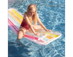 Regenboog Luchtbed Rechthoekig 1,8m -Feestspullen Winkel regenboog luchtbed rechthoekig 18m 3