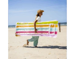 Regenboog Luchtbed Rechthoekig 1,8m -Feestspullen Winkel regenboog luchtbed rechthoekig 18m 4