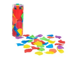 Regenboog Rozenblaadjes 288st