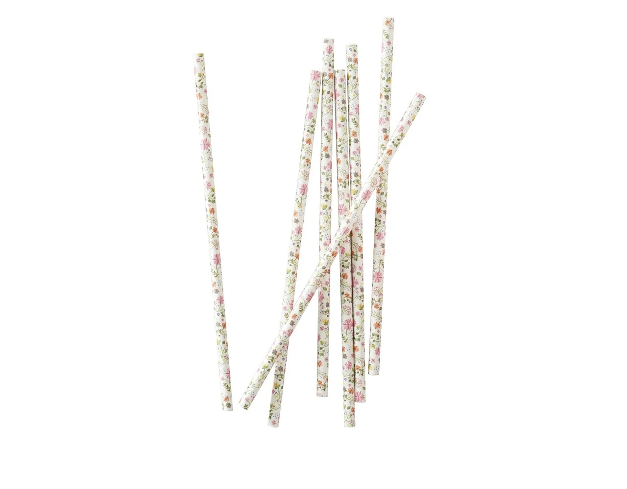 Rietjes Bloemen 19,5cm 25st 1 Rietjes Bloemen 19,5cm 25st